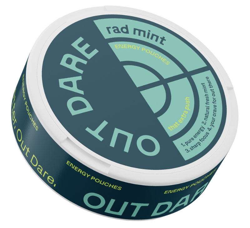 Energy pouches - Instant caffeine kick - 50mg