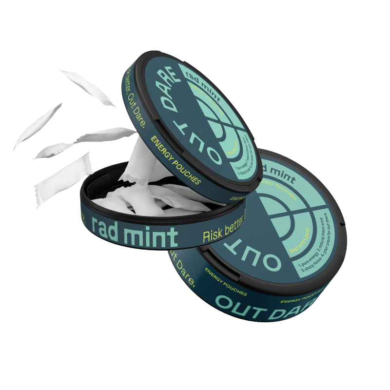 Energy pouches - Instant caffeine kick - 75mg